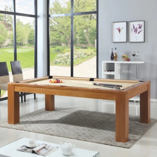 2 in 1 multi-function dining table 7ft 8ft 9ft billiard pool table - Image 3
