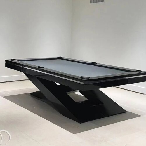 2022 new designs high-end modern style luxury snooker billiard tables 9ft 8ft 7ft size solid wood and slate pool table for sale - Image 4