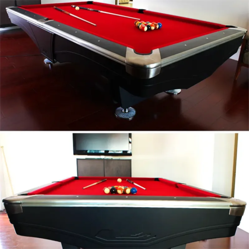 2023 China made 8 ball pool table  9ball indoor outdoor return system bar clubs billiard pool tables oak modern pool table - Image 6