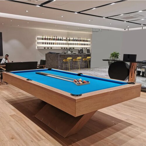 2023 Factory Direct Sales  New Styles 7ft  8ft 9ft Billiard Dining Solid Wood Slate Pool Table customization  High grade family - Image 6