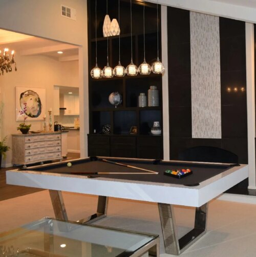 2023 Factory Price Sports Game Solid Wood Custom Mesas De Billar Modern Style Luxury Pool Table Billiard 9ft 8ft 7ft - Image 5
