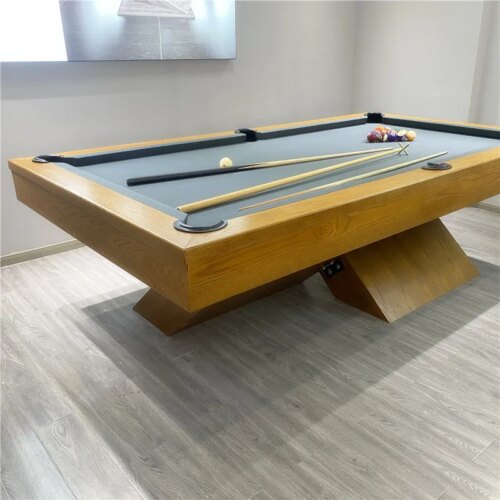 2023  Factory direct sale High quality  Professional modern pool table  slate indoor  7ft 8ft 9ft billiard table oak modern pool - Image 2