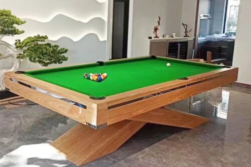 2023  Factory direct sale High quality  Professional modern pool table  slate indoor  7ft 8ft 9ft billiard table oak modern pool - Image 6