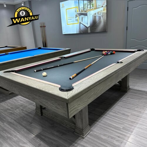 2023 Factory price classic  design  indoor modern pool table  billard games solid wood slate   pool table billiard - Image 3