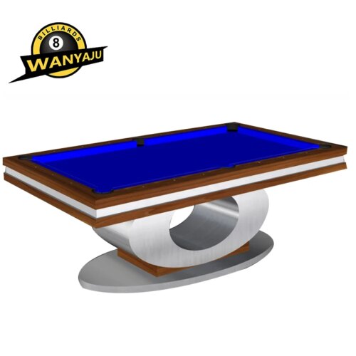 2023 custom various styles high quality slate bed 7ft/8ft/9ft modern luxury billiards table indoor 8 ball pool table 3 cushion b - Image 2