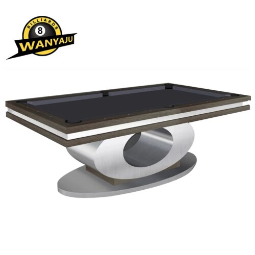 2023 custom various styles high quality slate bed 7ft/8ft/9ft modern luxury billiards table indoor 8 ball pool table 3 cushion b - Image 4