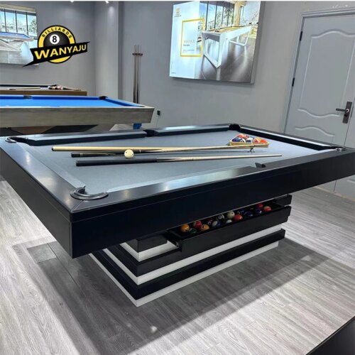 2023  high quality slate bed 7ft/8ft/9ft modern luxury billiards table indoor outdoor pool table for sale - Image 3