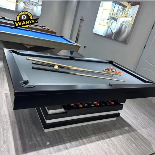 2023  high quality slate bed 7ft/8ft/9ft modern luxury billiards table indoor outdoor pool table for sale - Image 4