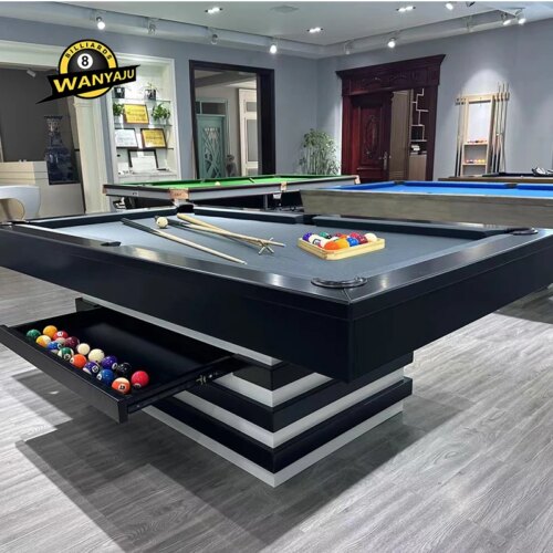 2023  high quality slate bed 7ft/8ft/9ft modern luxury billiards table indoor outdoor pool table for sale - Image 6