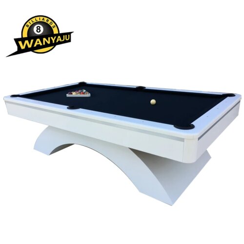 2023 manufacture  newly special designed discount price solid oak woods 7ft 8ft 9ft pool table - Image 4