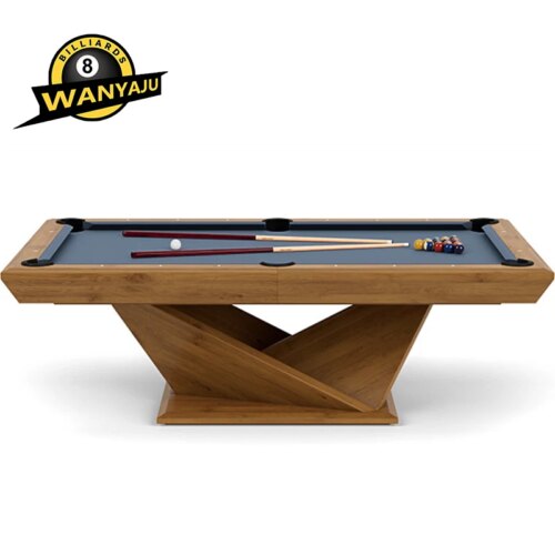 2023 manufacture  newly special designed discount price solid oak woods 7ft 8ft 9ft pool table - Image 6