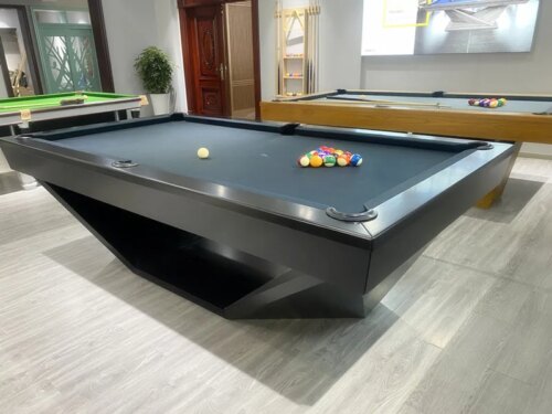 2023 modern pool table  billiard  american pool table 7ft 8ft 9ft  Sale Family Dining Billiard Cheap oak modern pool table - Image 5