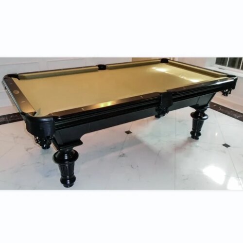 2024 7ft Factory Wholesale Dining Game 8 Ball 9 Ball Solid Wood Slate Bed Antique Styles Classic Carving Billiards Pool Table - Image 6