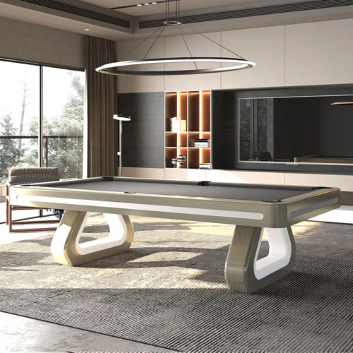 2024 Best Selling Game Room Contemporary Style Custom Outdoor Design Wood Frame Stone Slate Luxury Modern Pool Table Billiard - Image 6