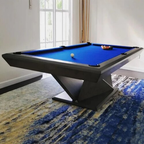 2024 Best Selling factory Modern pool billiard tables size 8ft 9ft 7ft natural slate solid wood high speed felt - Image 2