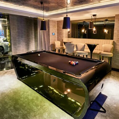 2024 Best Selling factory Modern pool billiard tables size 8ft 9ft 7ft natural slate solid wood high speed felt - Image 6