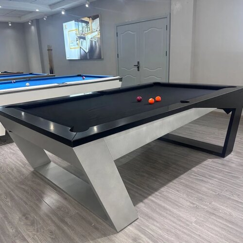 2024 Billiards Factory Custom Various Styles High Quality Black Slate Indoor Outdoor Modern Luxury Designs Pool Table For Sale - Image 4