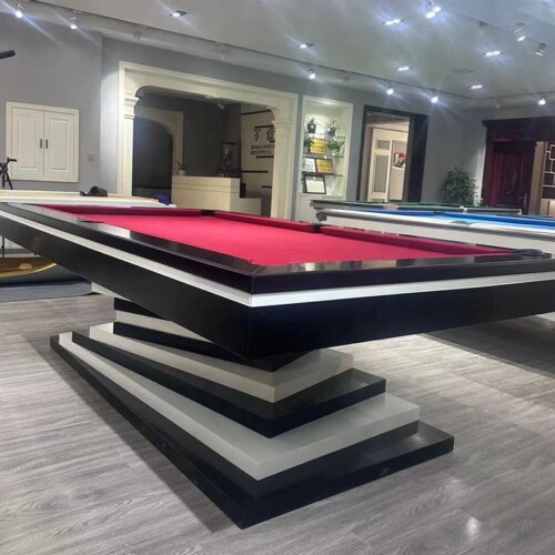 2024 Billiards Factory Custom Various Styles High Quality Black Slate Indoor Outdoor Modern Luxury Designs Pool Table For Sale - Image 5