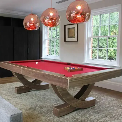 2024 CHINA  made Gorgeous Multifunctional sturdy game Conference dining pool billiard tables  7ft 8ft 9ft - Image 4
