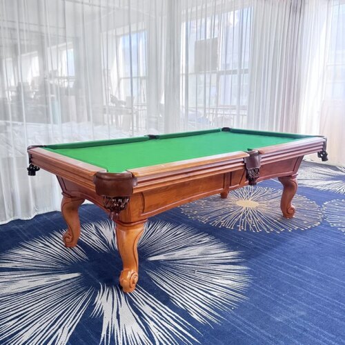 2024 CHINA  made Gorgeous Multifunctional sturdy game Conference dining pool billiard tables  7ft 8ft 9ft