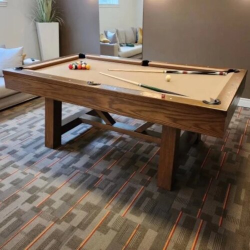 2024 Factory Customized luxury pool table modern Style Dining Professional 7 Ft For Wholesale 8 Ball Pool Table   7ft 8ft 9ft - Image 4