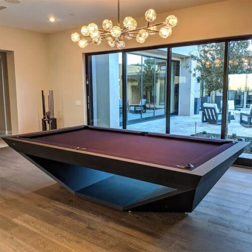 2024 Factory Direct Supply Custom Design Luxury Indoor Game Classic American Styles Full Size Modern Billiard Pool Table - Image 5