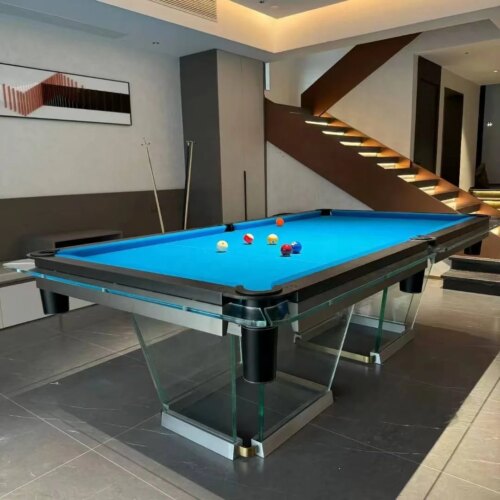 2024 Factory Hot sale cheap  luxury Chinese modern style indoor outdoor family slate pool table 7f 8ft 9ft 3 in 1 Combo Multi fu - Image 6