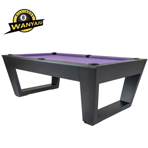 2024 Factory Wholesale Commercial Use Good Quality Solid Wood Slate Modern American Luxury Styles Dining Pool Table Billiards - Image 5