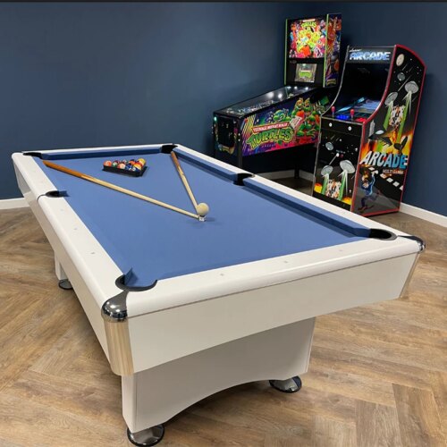 2024 Factory cheap price pool table manufacturer customized billiard table  8ft 9ft stainless steel corner - Image 4
