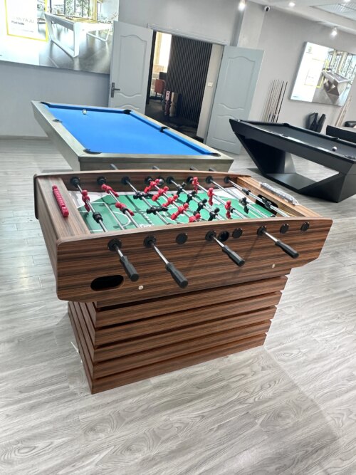 2024 Factory customization handmade Wholesale High quality football Airhocky American fancy nine ball billiard pool table 9ft - Image 2