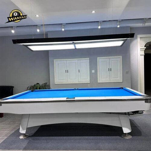 2024 Factory customization handmade  Wholesale High quality football  American fancy nine ball billiard  pool table 9ft - Image 6
