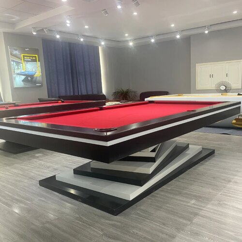 2024 Hot Sale Antique Classic Wood Handmade  wood  8ft 9ft Size Slates Bed Pool BilliardsTable - Image 2