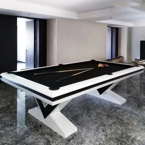 2024 Hot Selling Attractive Price Family Table Wooden Games High Grade Quality Custom Modern Designs Snooker Pool Tables 9ft 8ft - Image 5