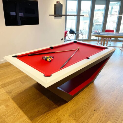 2024 Most popular luxury top-grade professional Billiard table 9ft 8ft 7ft Solid wood luxury pool table with dining top - Image 2
