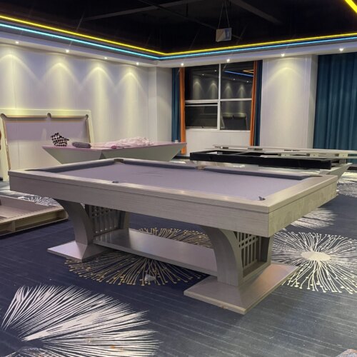 2024 New Indoor Outdoor Designs High Grade Quality Snooker Billiard Tables Modern Luxury Styles Slate Bed Pool Table For Sale - Image 3