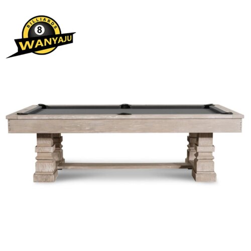 2024 Professional Modern Factory hot sell Top Quality Solid Wood pool table billiard With Natural slate slab - Image 2