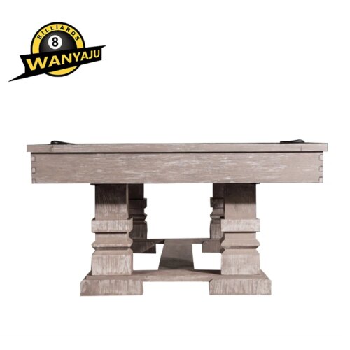 2024 Professional Modern Factory hot sell Top Quality Solid Wood pool table billiard With Natural slate slab - Image 3