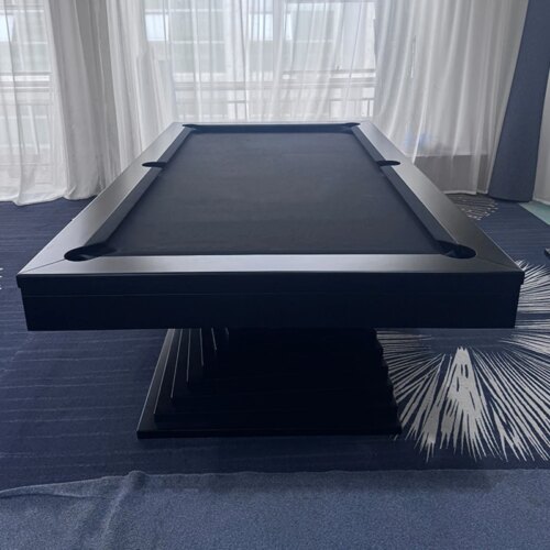 2024 Solid wood 7ft 8ft 9ft modern Ping-pong table tennis indoor billiards pool table for sale - Image 3