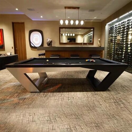 2024 Solid wood 7ft 8ft 9ft modern Ping-pong table tennis indoor billiards pool table for sale - Image 6