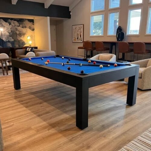 2024 Wholesale Price Indoor Luxury Furniture Dining Game Table Modern Designs Slate Bed 7ft 8ft 9ft Billiards Pool Table On Sale - Image 2
