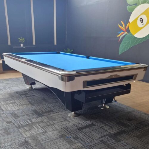 2024 Wholesale Professional High-End Automatic Ball Return System 8FT 9FT American Styles Billiards Pool Table With Black Slate - Image 5