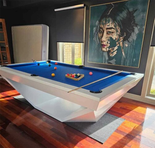 2024 custom various styles high quality slate bed 7ft/8ft/9ft modern luxury billiards table indoor  pool table for sale - Image 4