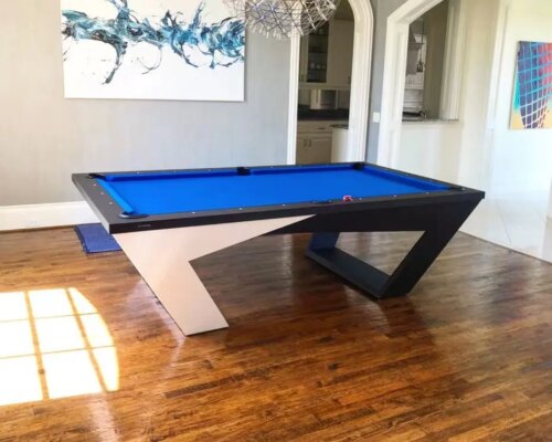 2024 customized Pool table with natural slates and high speed table cloth and pool table elastic rubber - Image 2