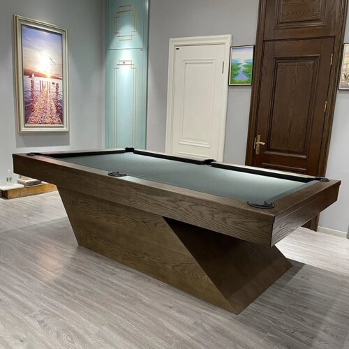 2024 customized Pool table with natural slates and high speed table cloth and pool table elastic rubber - Image 3