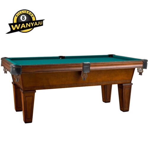 2024 luxury modern custom  billiard pool tables with natural slate solid wood and high speed table cloth - Image 4
