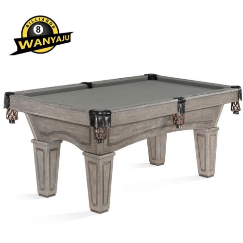 2024 luxury modern custom  billiard pool tables with natural slate solid wood and high speed table cloth - Image 6