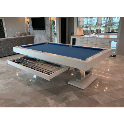 2024 model Ping-pong pool table   3 in 1 billiard table  7ft 8ft 9ft pool  oak modern pool table Factory directly sale new desig - Image 5