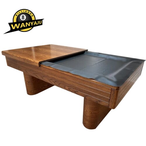 2024 modern pool table billiard american pool table 7ft 8ft 9ft Sale Family Dining Billiard Cheap natural slate - Image 4