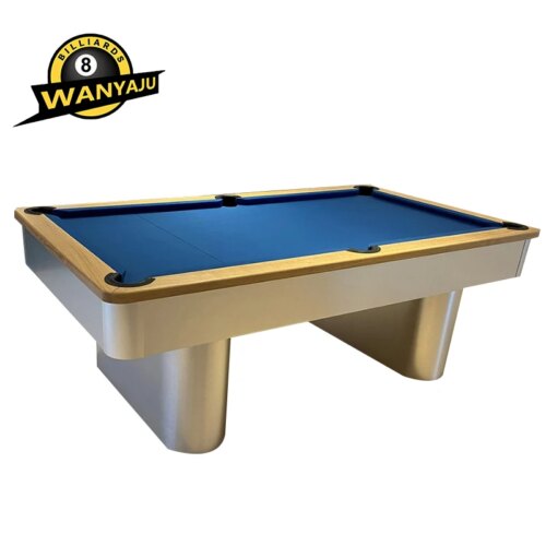 2024 modern pool table billiard american pool table 7ft 8ft 9ft Sale Family Dining Billiard Cheap natural slate - Image 5
