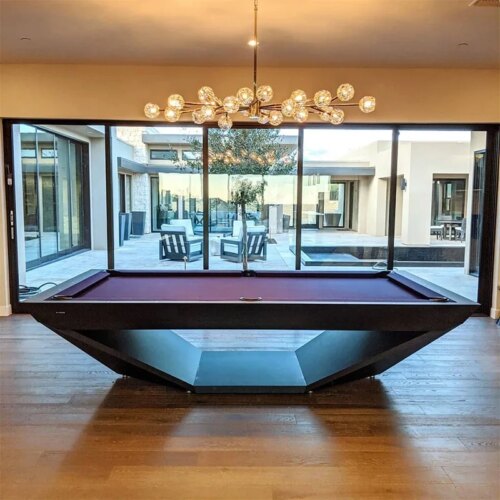 2024  solid wood and slate pool table for sale high quality factory price biliar - Image 3